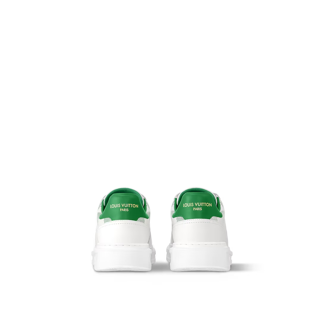 Beverly Hills Leather Sneaker – this model pairs an elegant upper with a chunky, yet ultra-lightweight, rubber – LUX VERSE Luxury Designer Fashion Outlet