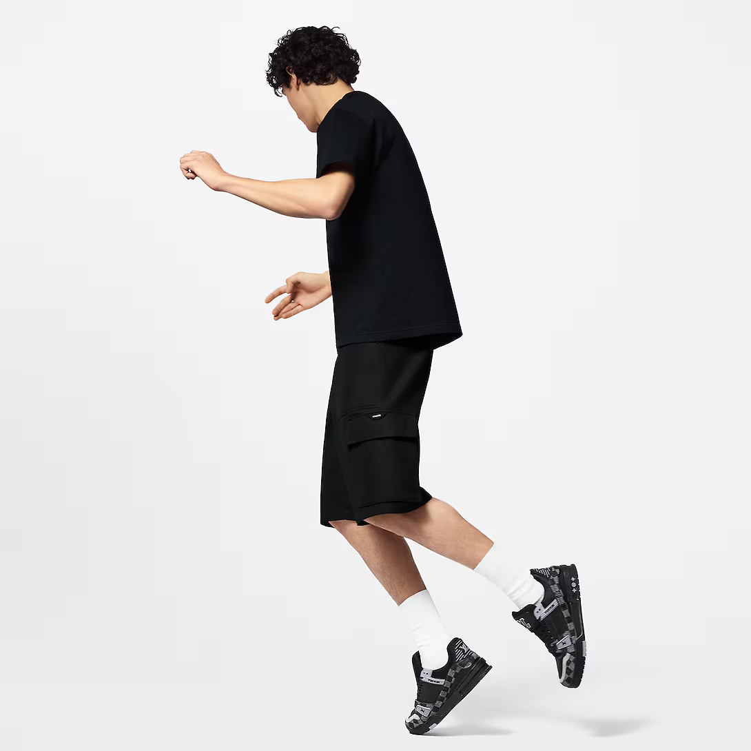 Trainer Smooth Sneaker – the combination of materials highlights this model's elaborately constructed upper, – LUX VERSE Luxury Designer Fashion Outlet