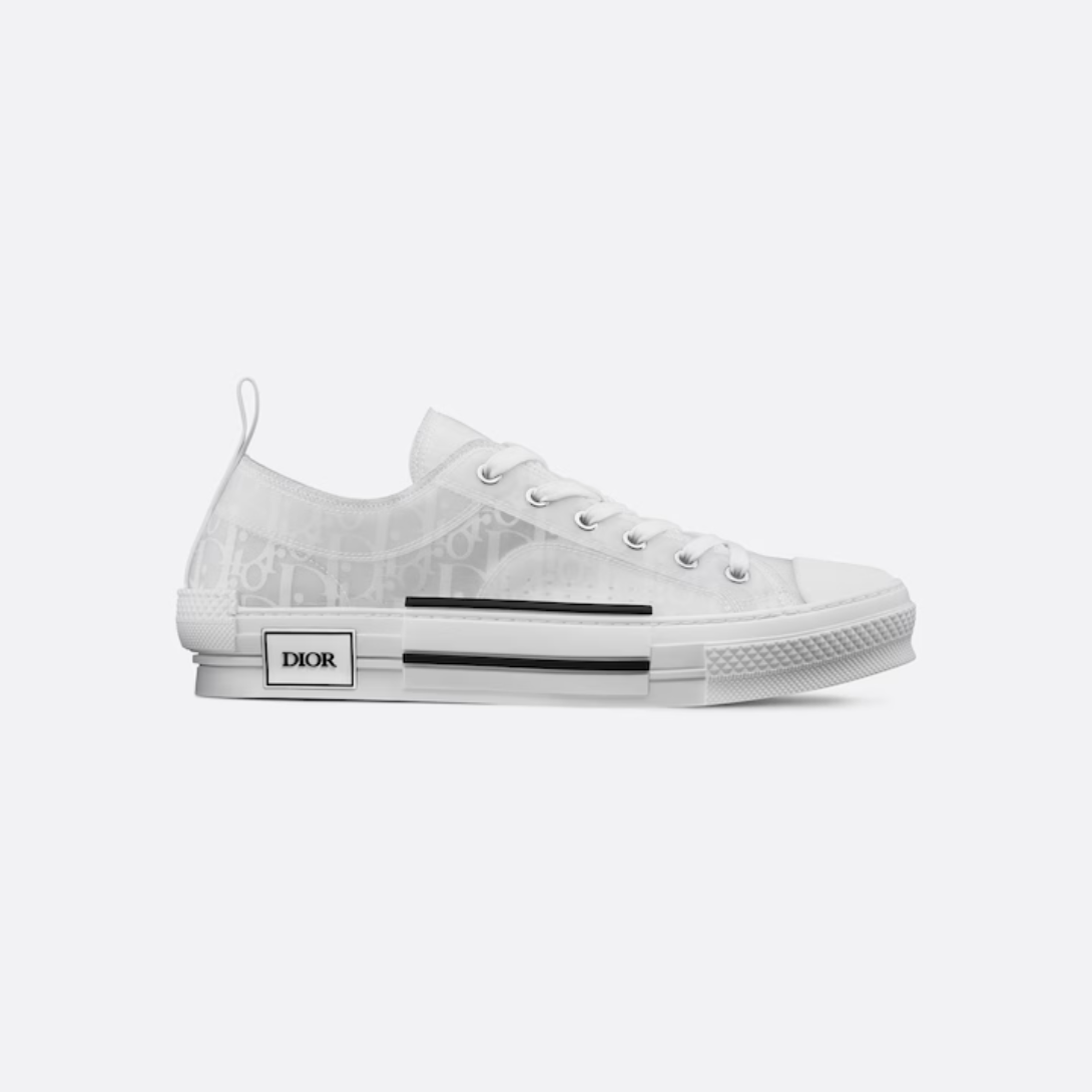 B23 Low-Top Casual Sneaker – the sneaker is further enhanced with contrasting details on the sides, including – LUX VERSE Luxury Designer Fashion Outlet