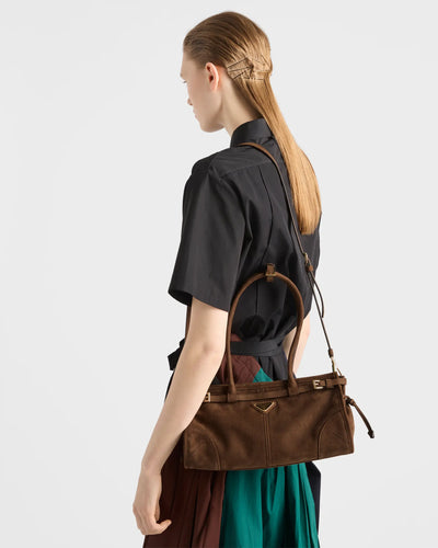 Bonnie nubuck leather handbag