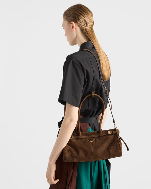 Bonnie nubuck leather handbag
