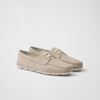 Suede driving shoes – the shoes, characterized by light and flexible rubber soles, are defined – LUX VERSE Luxury Designer Fashion Outlet