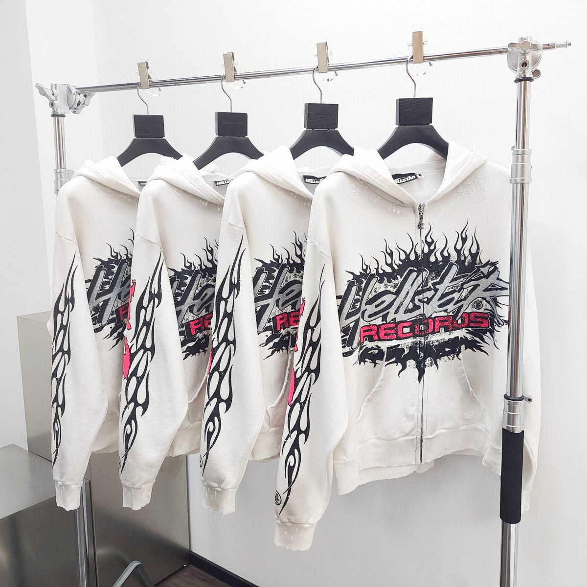 Weißer Hoodie - Herren