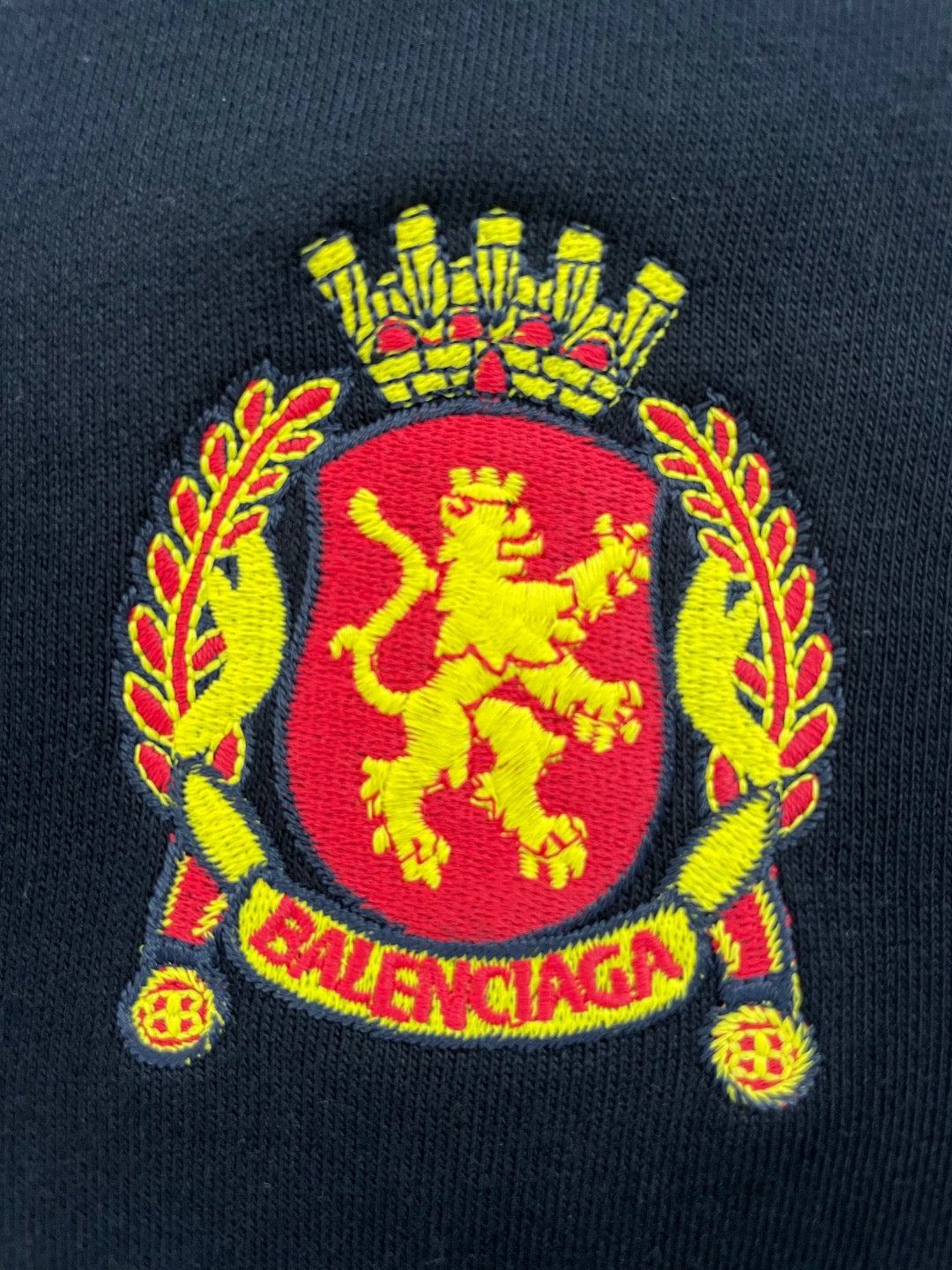 Schwarze Baumwoll-Sweatjacke mit Grafik – Herren