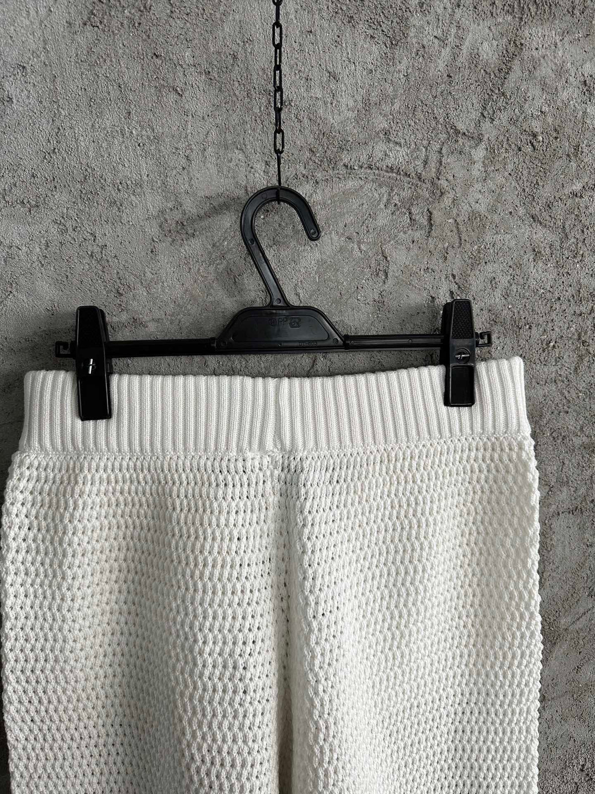 Blue Checkerboard Knit Shorts - Men's