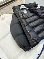Black Puffer Jacket - Men's