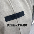 Marineblaue Baumwoll-Jogginghose mit Kordelzug – Herren