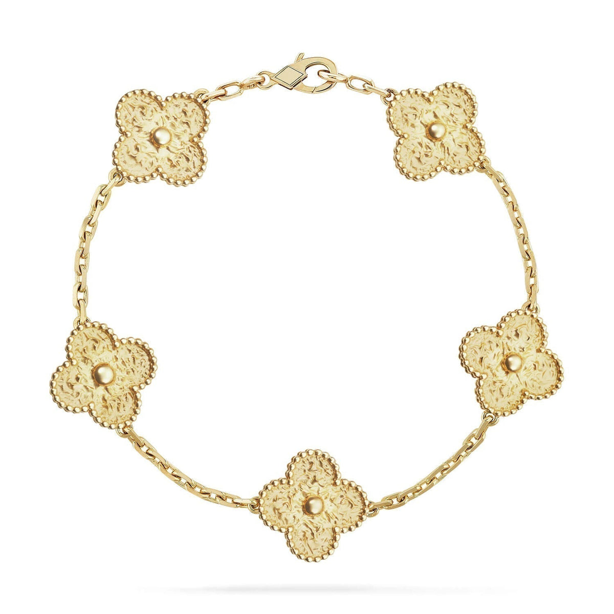 Clover 5 Motifs Bronzing Bracelet – LUX VERSE Luxury Designer Fashion Outlet