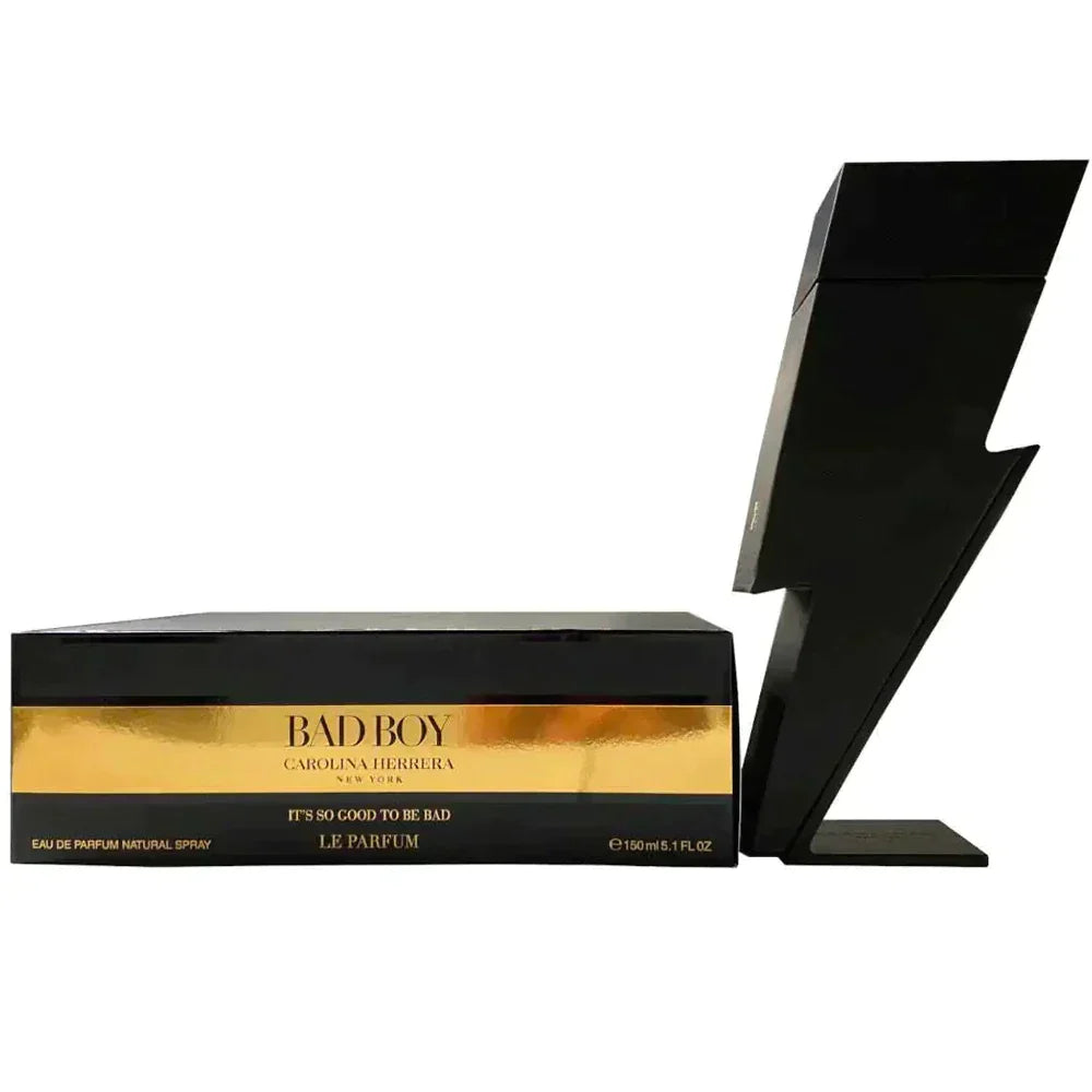 Bad Boy 5.1 oz Le Parfum for men – the opening layer is bright and aromatic with top notes of grapefruit and cannabis – LUX VERSE Luxury Designer Fashion Outlet