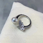 Josephine Silver Ring Diamond – LUX VERSE Luxury Designer Fashion Outlet