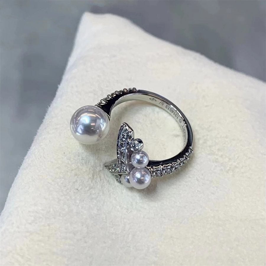 Josephine Silver Ring Diamond – LUX VERSE Luxury Designer Fashion Outlet
