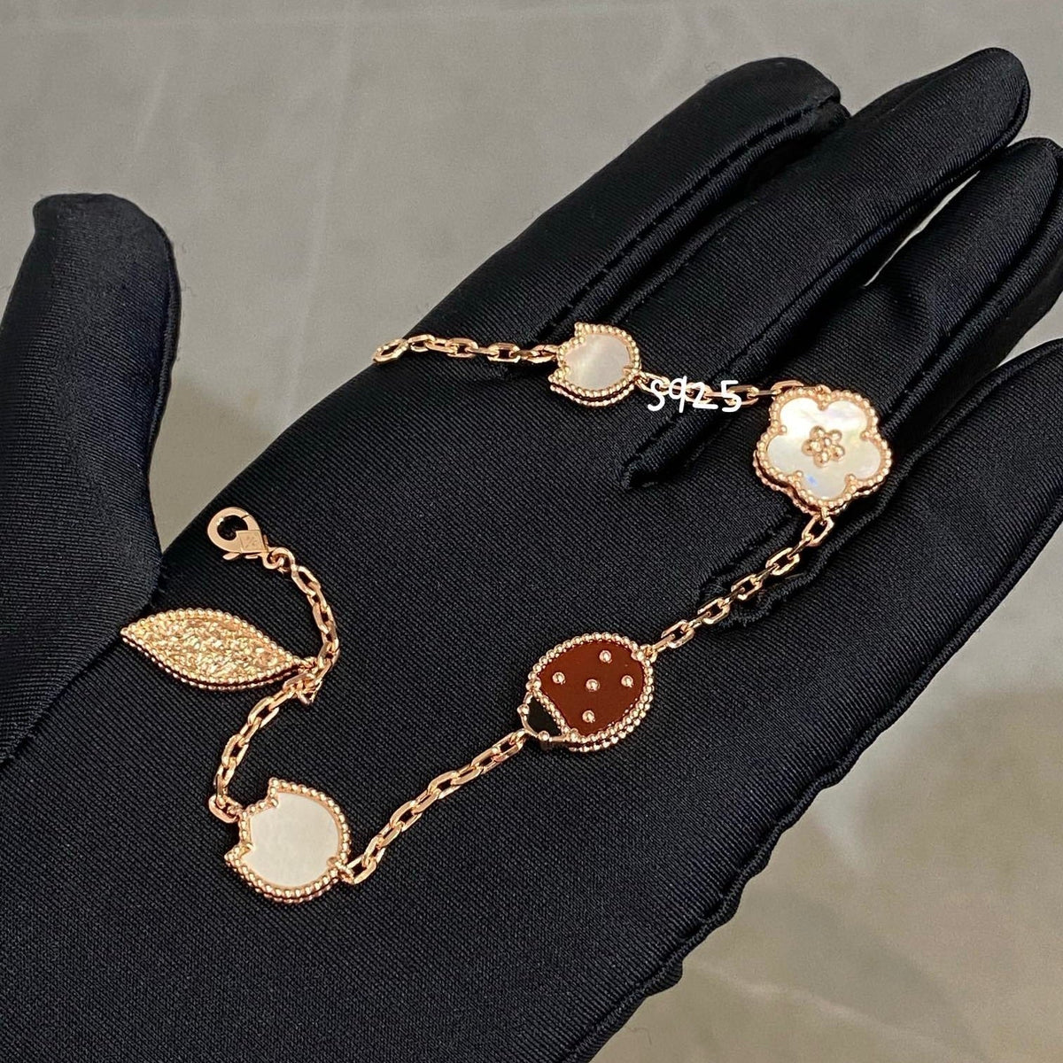 Lucky Spring 5 Motif Bracelet – LUX VERSE Luxury Designer Fashion Outlet