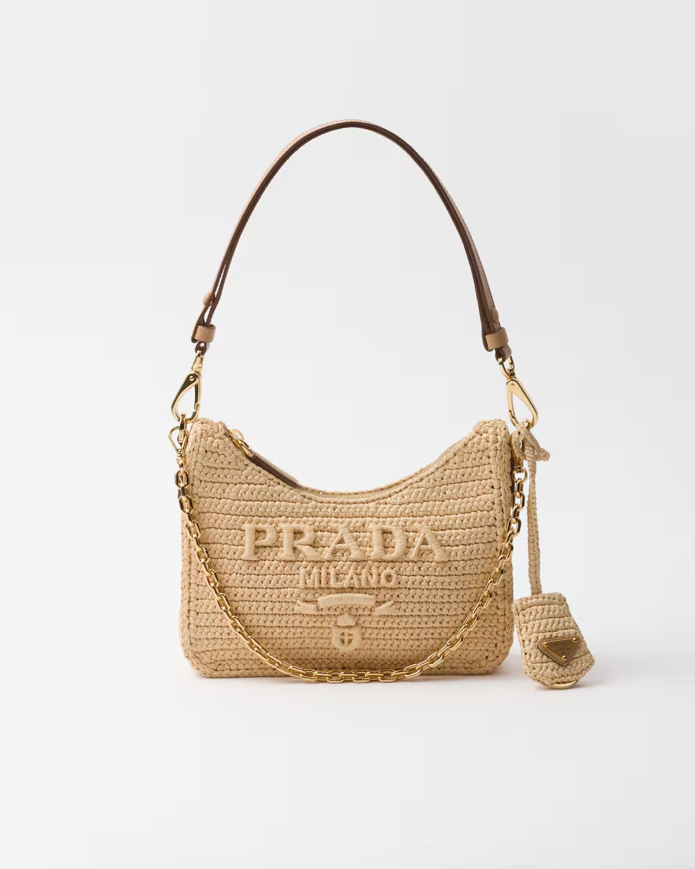 Re-edition Crochet Mini-Bag – this crochet mini-bag, made of a light material with a summery mood, has – LUX VERSE Luxury Designer Fashion Outlet