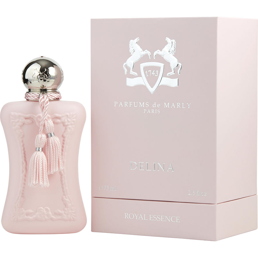 Delina by Parfums de Marly 2.5 oz EDP for women – lIMIT 1 PER CUSTOMER Pretty, pink and purely feminine, Delina Eau de Parfum will – LUX VERSE Luxury Designer Fashion Outlet