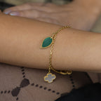 Heart Butterfly Clover 4 Motifs Bracelet – LUX VERSE Luxury Designer Fashion Outlet