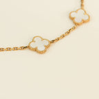 Clover Vintage White Mop Necklace 10 Motifs – LUX VERSE Luxury Designer Fashion Outlet