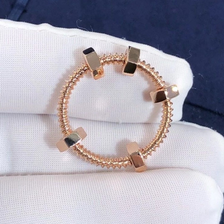 Nuts and Bolts Rose Gold Ring – LUX VERSE Luxury Designer Fashion Outlet