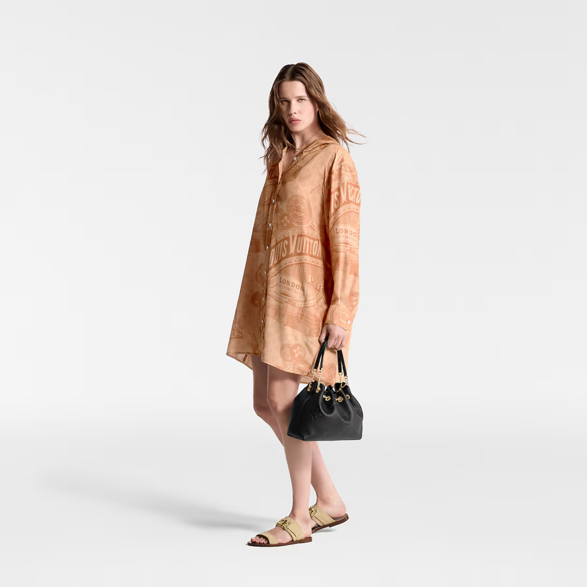Bundle Bag – the Bundle bag is made from Monogram Empreinte leather with gold-color hardware, – LUX VERSE Luxury Designer Fashion Outlet