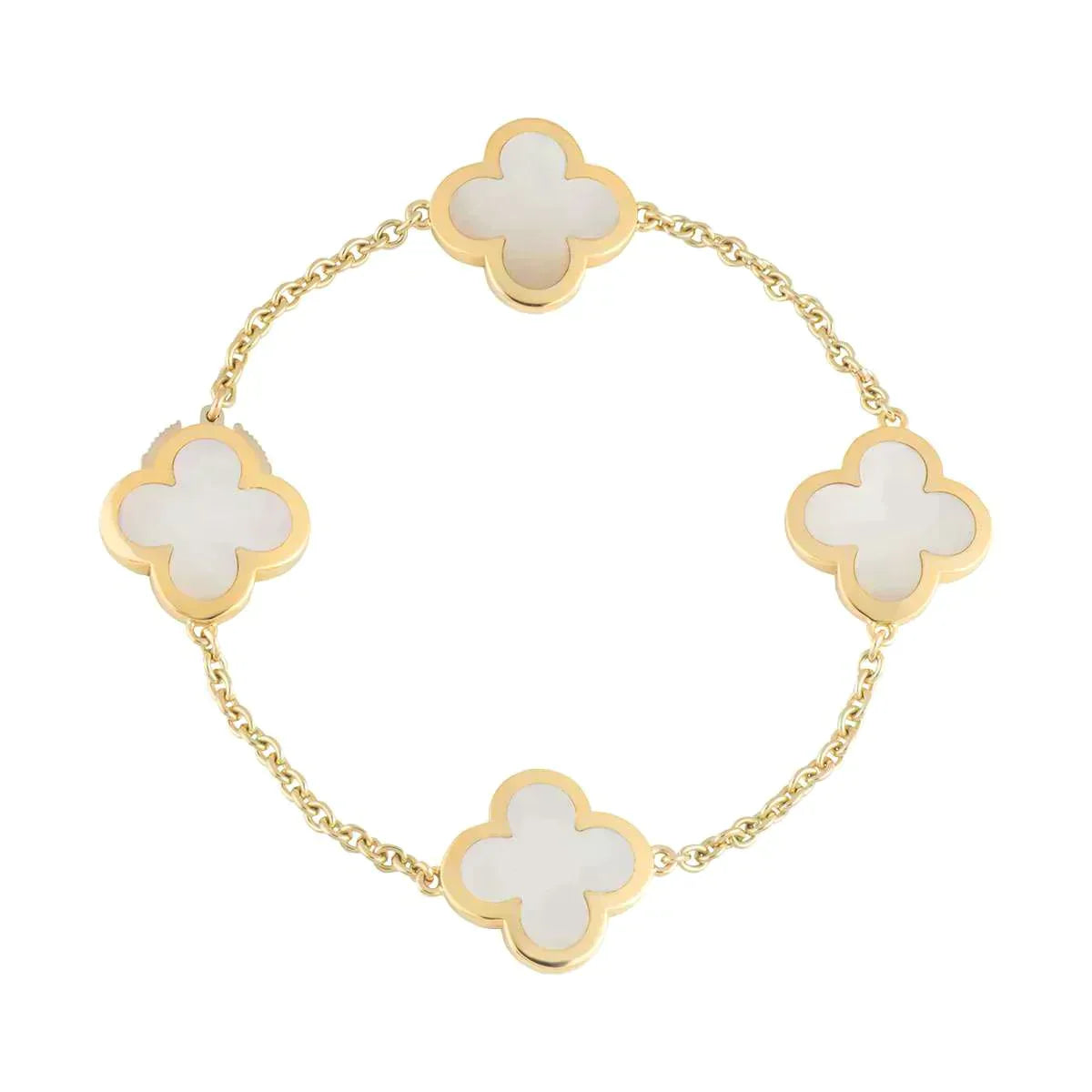 Pure Clover Mop Bracelet 4 Motifs – LUX VERSE Luxury Designer Fashion Outlet