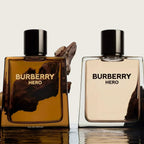Burberry Hero 3.3 oz EDP for men – the fragrance features a trio of warm cedarwood oils as its signature base, – LUX VERSE Luxury Designer Fashion Outlet