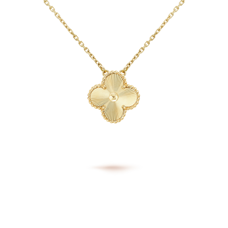 Clover 15mm Laser Necklace – LUX VERSE Luxury Designer Fashion Outlet