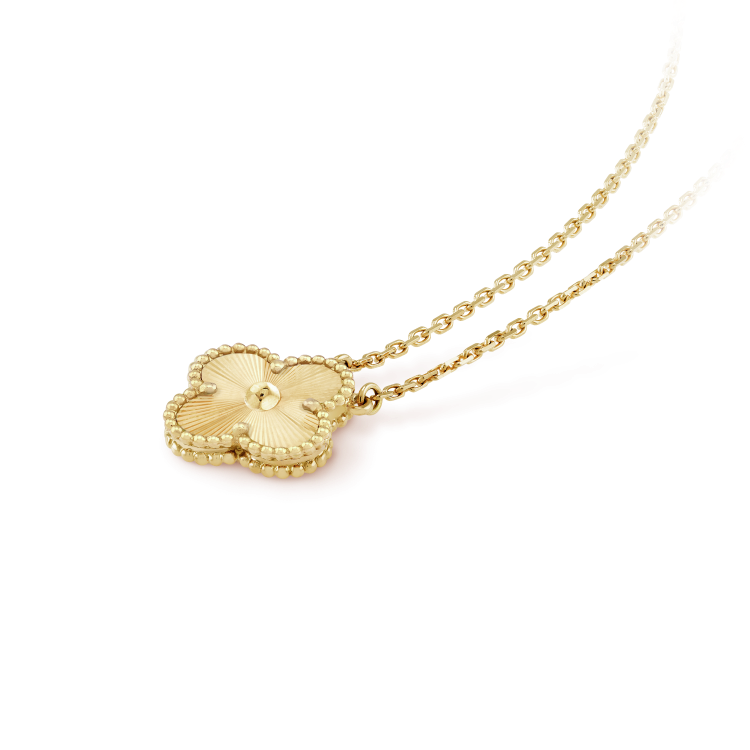 Clover 15mm Laser Necklace – LUX VERSE Luxury Designer Fashion Outlet