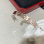 Love Bracelet 6.1mm Open Cuff – LUX VERSE Luxury Designer Fashion Outlet