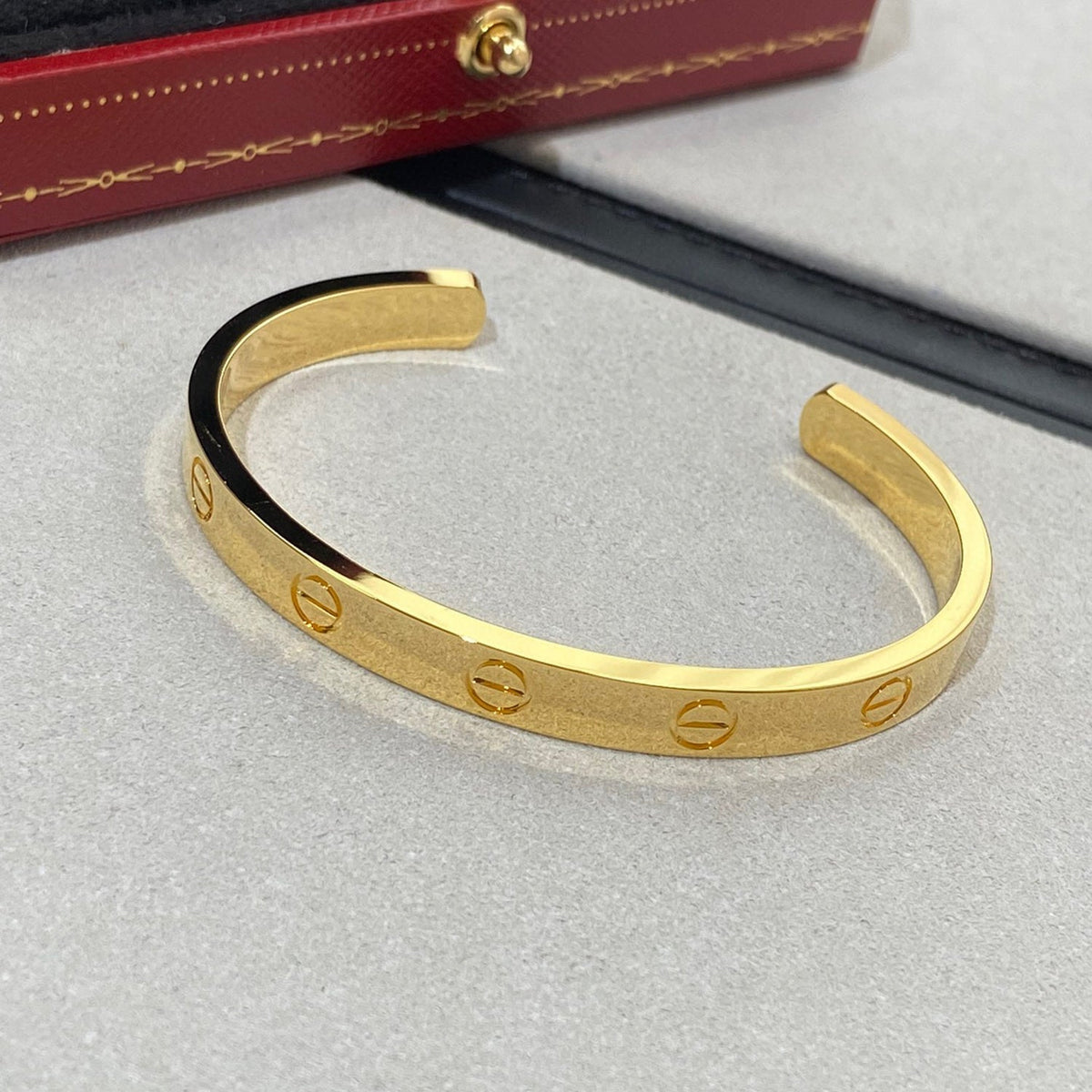 Love Bracelet 6.1mm Open Cuff – LUX VERSE Luxury Designer Fashion Outlet