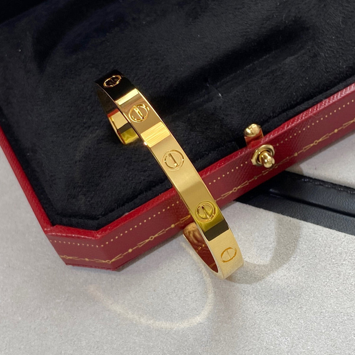 Love Bracelet 6.1mm Open Cuff – LUX VERSE Luxury Designer Fashion Outlet