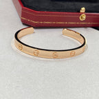 Love Bracelet 6.1mm Open Cuff – LUX VERSE Luxury Designer Fashion Outlet