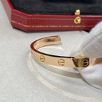 Love Bracelet 6.1mm Open Cuff – LUX VERSE Luxury Designer Fashion Outlet