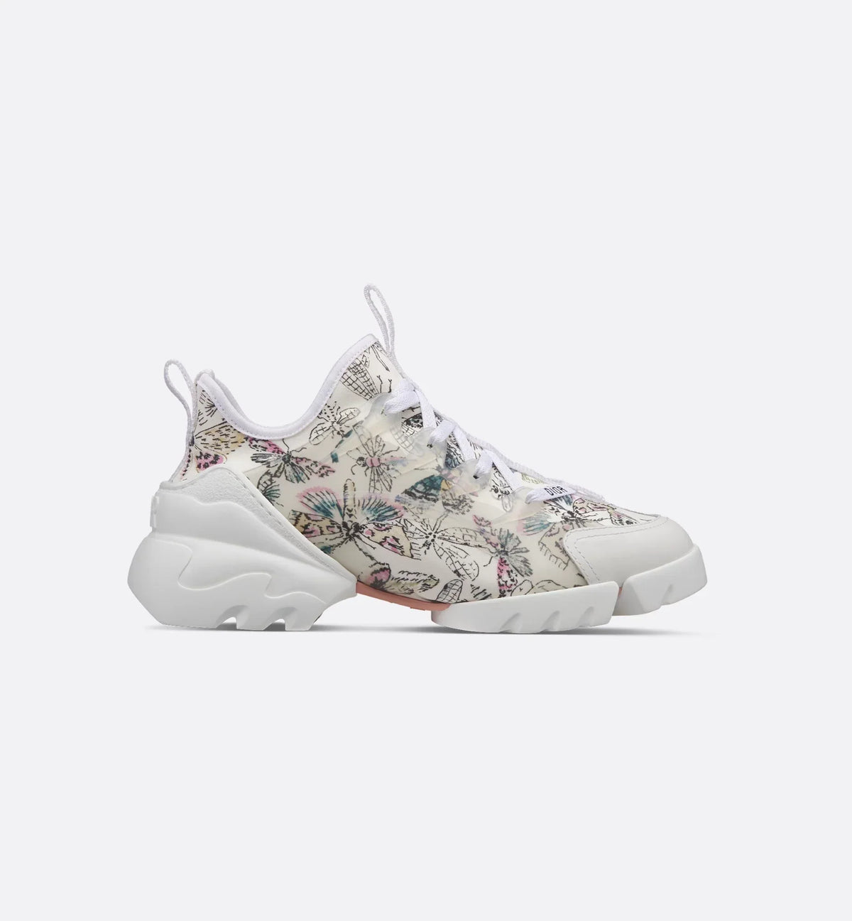D-Connect Printed Sneaker – the sneaker can be coordinated with other creations from the capsule – LUX VERSE Luxury Designer Fashion Outlet