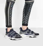 D-Wander Sneaker – embellished with a deep blue Oblique motif in technical fabric, the style has – LUX VERSE Luxury Designer Fashion Outlet