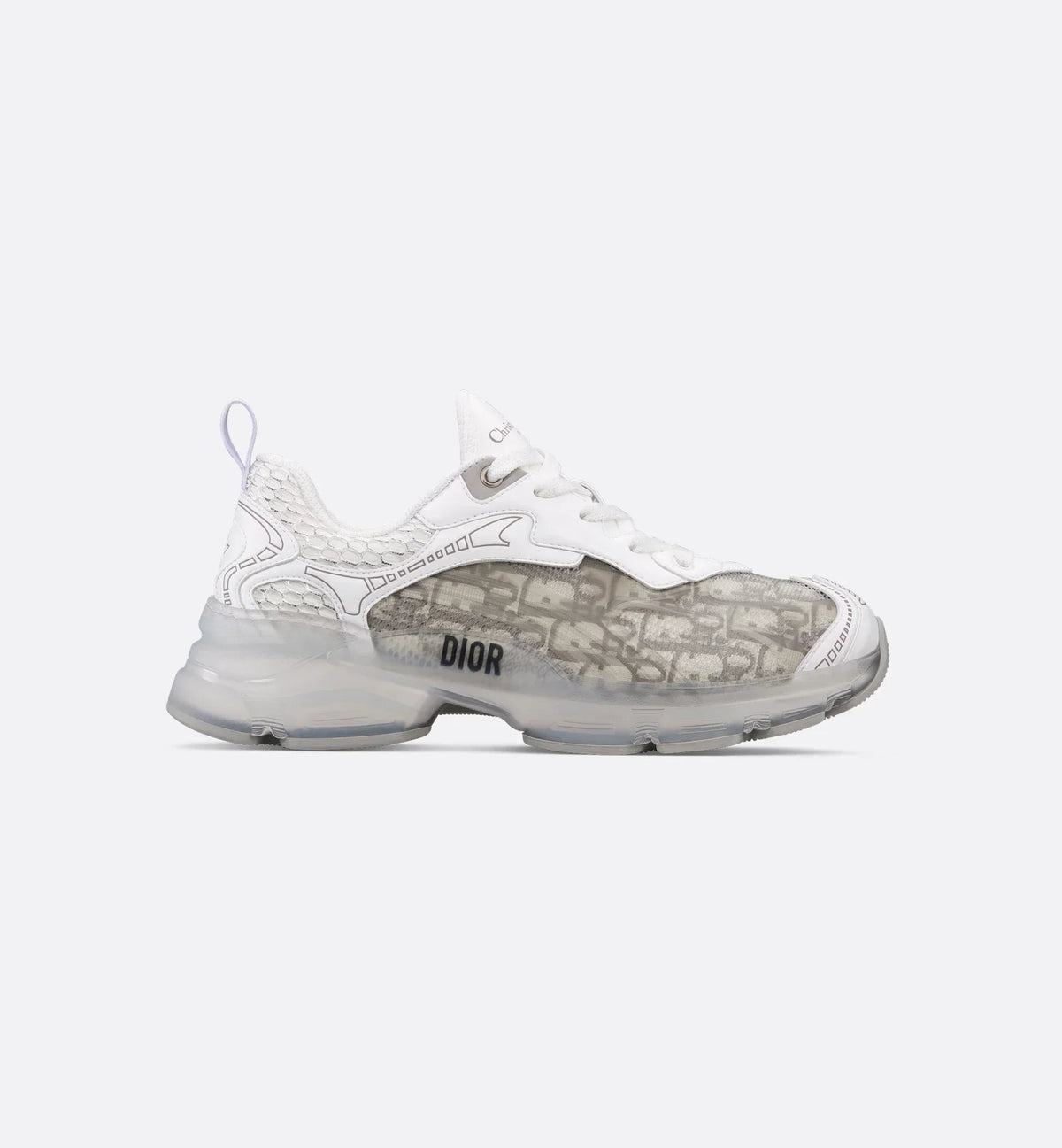 Vibe Sneaker Transparent Rubber – the design is further punctuated with iconic accents like the 3D-effect details, – LUX VERSE Luxury Designer Fashion Outlet