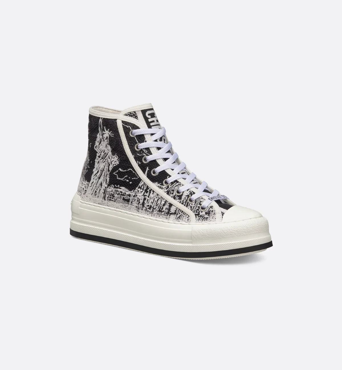 High-Top Platform Sneaker – the Walk'n'high-top platform sneaker elevates the line with a modern creation – LUX VERSE Luxury Designer Fashion Outlet