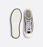 High-Top Platform Sneaker – the style is completed by a comfortable thick sole, tongue and Christian Paris laces – LUX VERSE Luxury Designer Fashion Outlet