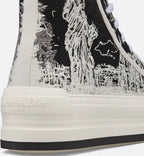 High-Top Platform Sneaker – the Walk'n'high-top platform sneaker elevates the line with a modern creation – LUX VERSE Luxury Designer Fashion Outlet