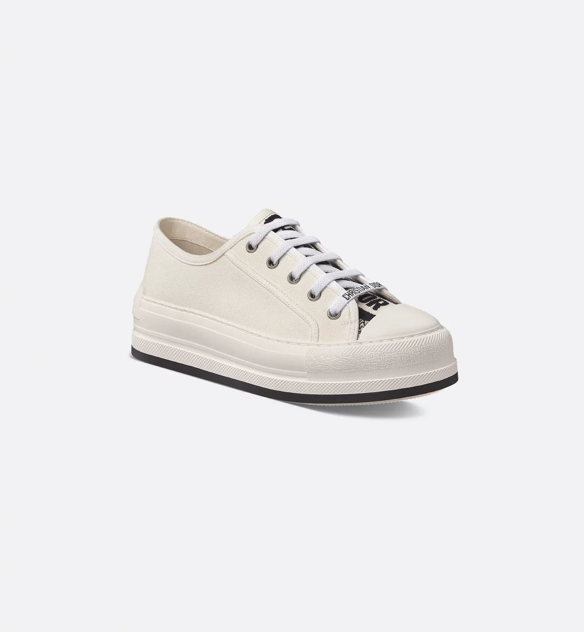 Walk'n'Platform Oblique Motif Sneaker – the Walk'n'platform sneaker enhances the line with a modern creation in white – LUX VERSE Luxury Designer Fashion Outlet
