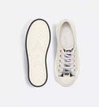 Walk'n'Platform embroidered Canvas Sneaker – the white cotton canvas upper features a comfortable and lightweight thick sole, – LUX VERSE Luxury Designer Fashion Outlet