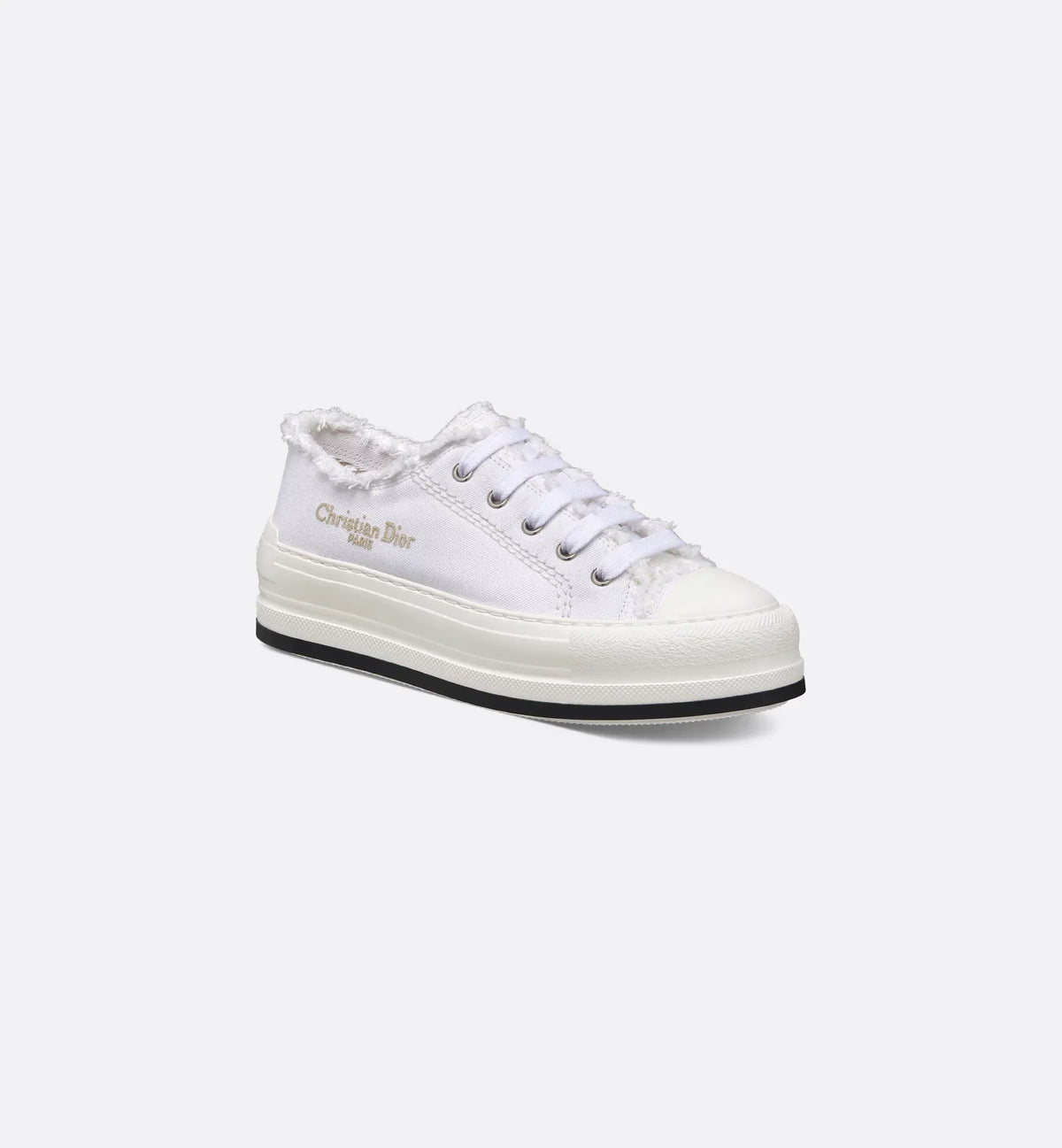 Walk'n'Platform Fringed Cotton Sneaker – part of the capsule, the Walk'n'platform sneaker expands the line with a modern – LUX VERSE Luxury Designer Fashion Outlet