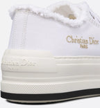 Walk'n'Platform Fringed Cotton Sneaker – a comfortable and lightweight thick sole, tongue and laces complete the design – LUX VERSE Luxury Designer Fashion Outlet