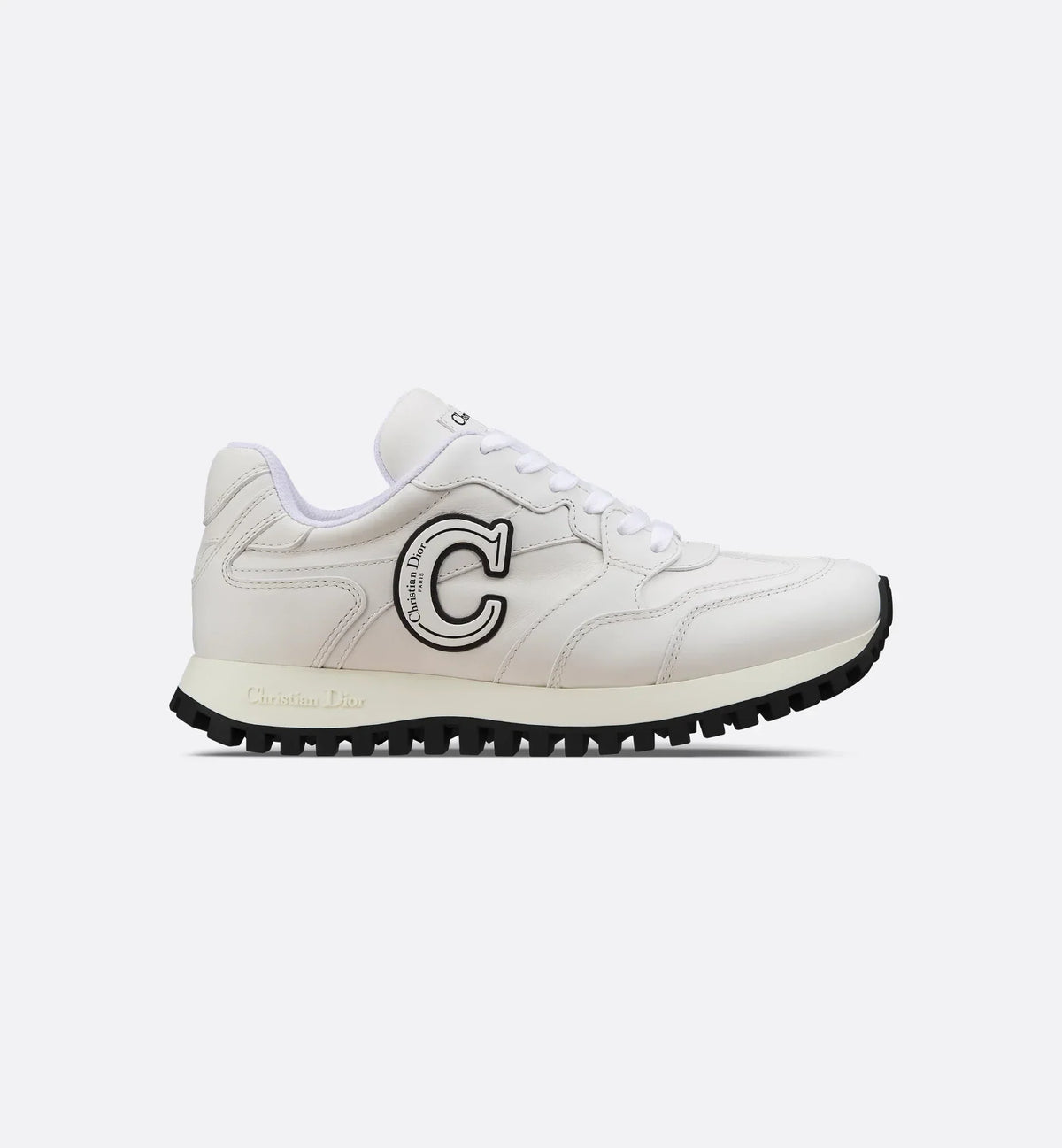 C'est Sneaker – the tongue and two-tone ultralightweight sole with signatures accentuate – LUX VERSE Luxury Designer Fashion Outlet