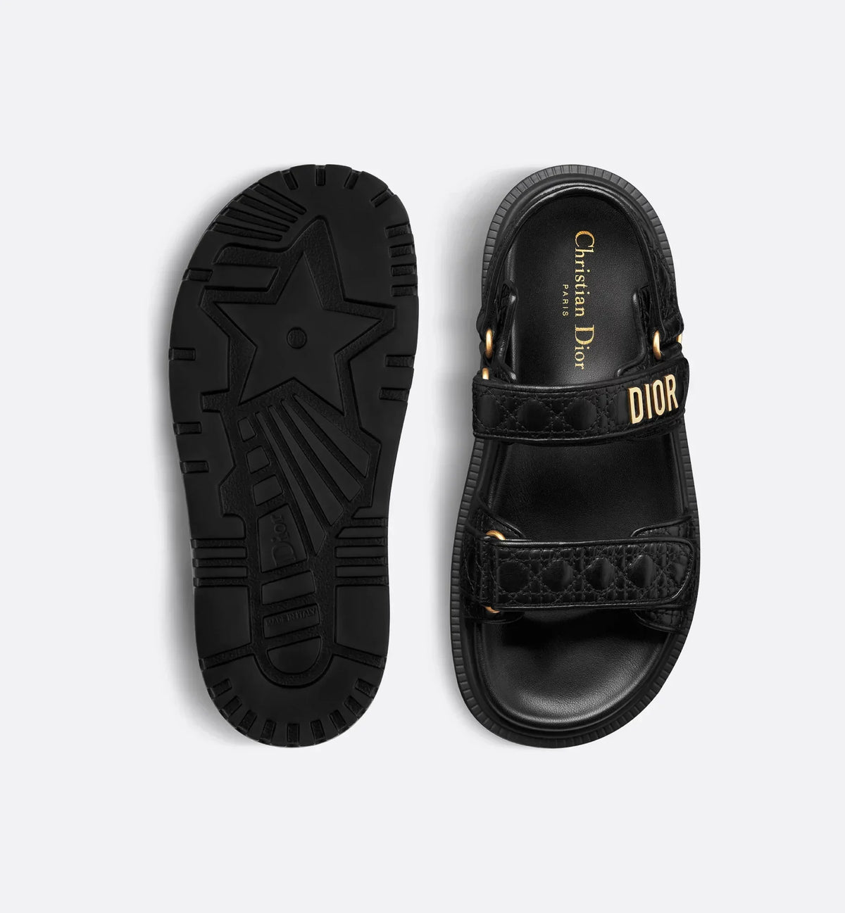 Cannage Calfskin Sandal – the sandal presents a modern silhouette in calfskin quilted with the Cannage motif – LUX VERSE Luxury Designer Fashion Outlet