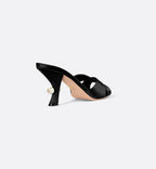 Tribales Heeled Slide – the rear pearl features a gold-tone CD signature inspired by the namesake earrings – LUX VERSE Luxury Designer Fashion Outlet