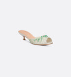 D-Dream Classy Heeled Slide – part of the capsule, the D-Dream heeled slide has a sophisticated, retro aesthetic – LUX VERSE Luxury Designer Fashion Outlet