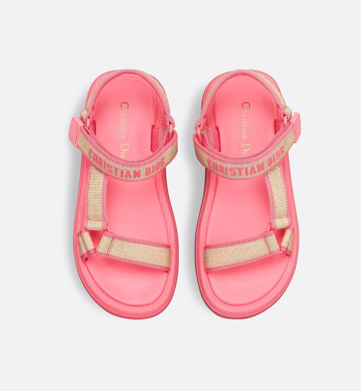 D-Wave Embroidered Sandal – completed by a thick, ultralightweight and comfortable sole, the sandal will lend – LUX VERSE Luxury Designer Fashion Outlet