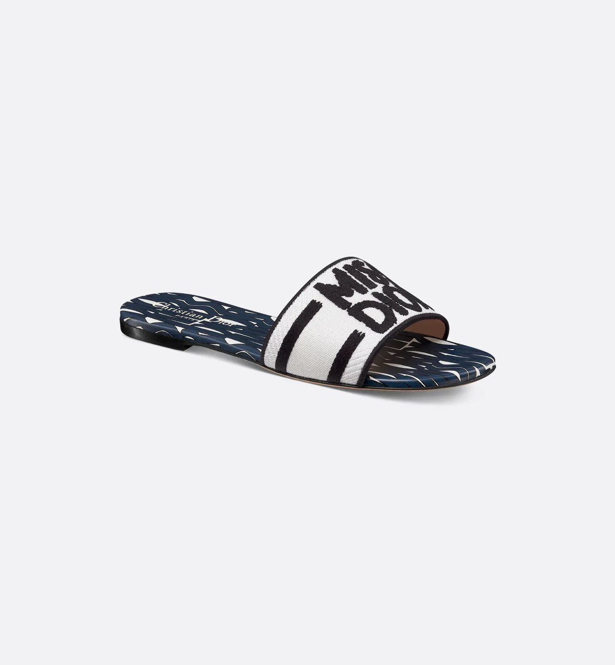 Dway Pathway Slide – the Dway slide is a timeless style showcasing the collection's hallmark deep blue – LUX VERSE Luxury Designer Fashion Outlet