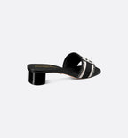 Dway Heeled Slide – the Dway heeled slide showcases the white Miss Graffiti motif, a nod to the 1967 – LUX VERSE Luxury Designer Fashion Outlet