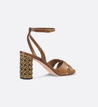 Icon Heeled Sandal – featuring an adjustable strap highlighting the ankle, the sophisticated – LUX VERSE Luxury Designer Fashion Outlet