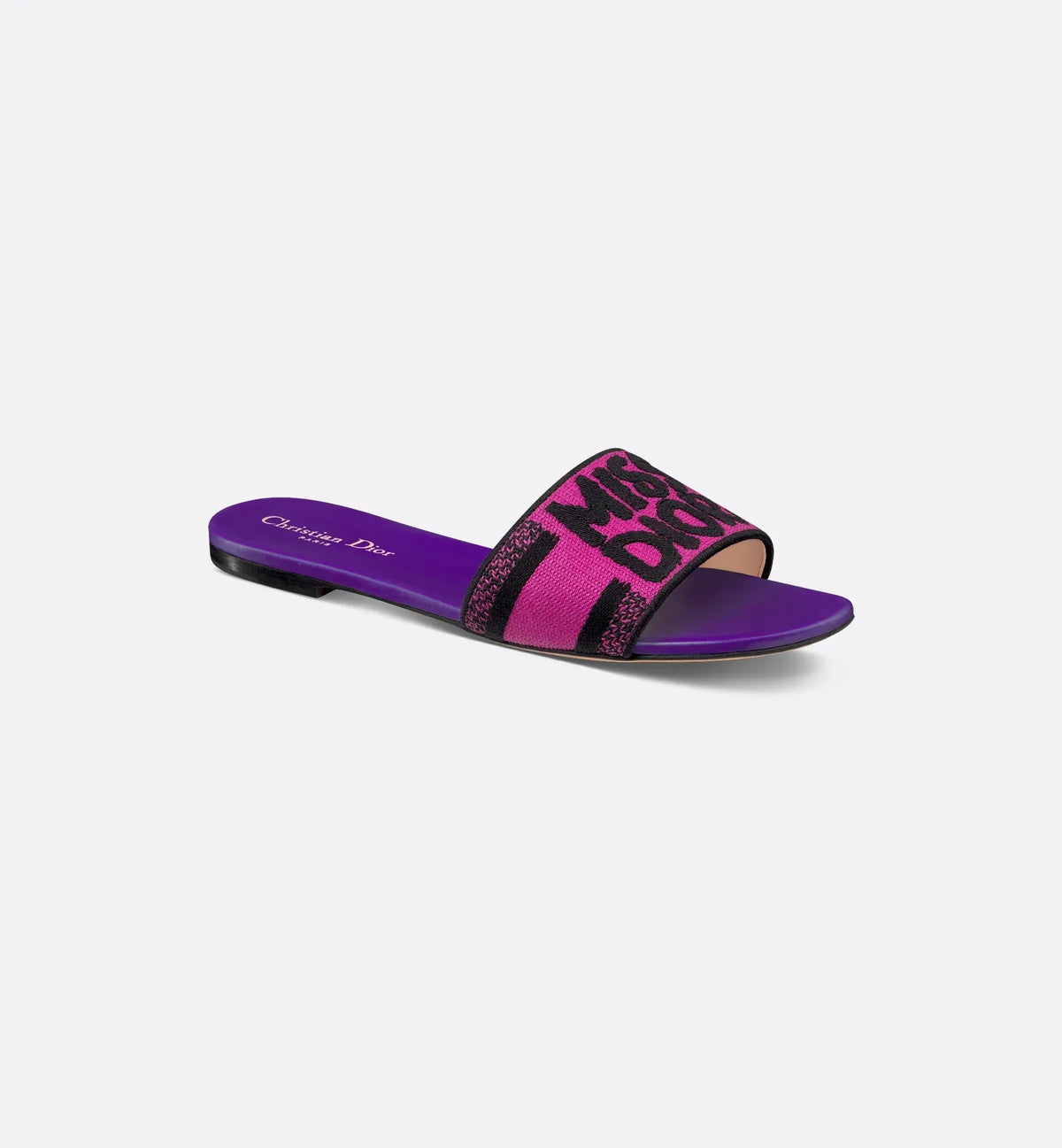 Dway Leather Slide – the sleek design slips on easily for a laid-back style – LUX VERSE Luxury Designer Fashion Outlet